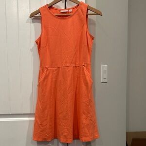 New York & Company Orange Mini Dress